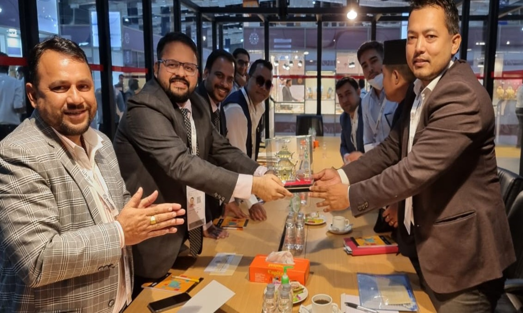 Federation's participation in the 38th India International Jewellery Show 2022